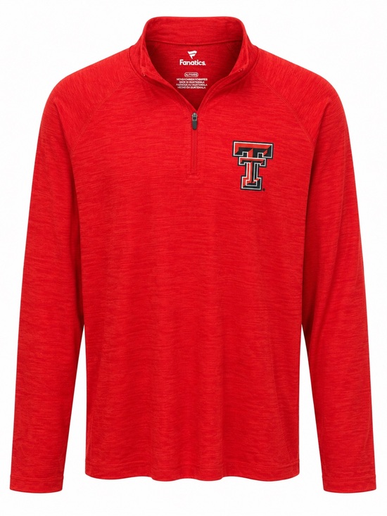 Fanatics Other - Fanatics Texas Tech Red Raiders Quarter Zip Pullover Men’s XL Red